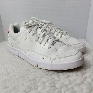 On Running The Roger Center Court Mens Tennis Sneakers Size 14 White Gum Shoes